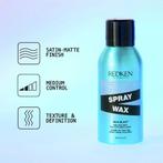 Redken Texturize Wax Blast 10 High Impact Finishing Spray, Ophalen of Verzenden, Nieuw, Gel, Wax, Haarlak of Mousse
