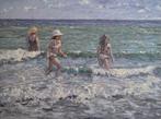 Chris van Dijk  (1952) Impressionist -  Brise de Mer, Antiek en Kunst