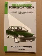 Vraagbaak Ford Escort / Orion Benzine en Diesel 1992-1994, Ophalen of Verzenden, Gelezen, Ford