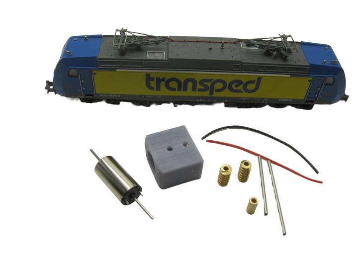 micromotor nf030C N ombouwset voor Fleischmann BR 245, BR, Hobby en Vrije tijd, Modeltreinen | N-Spoor, Gelijkstroom, Overige typen