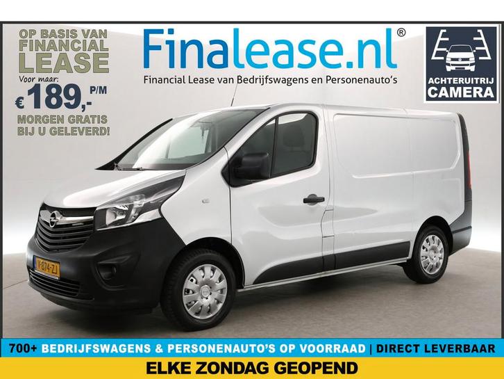 Opel Vivaro 1.6 CDTI L1H1 Airco Cruise Camera Trekhaak, Auto's, Bestelauto's, Lease, Handgeschakeld, Diesel, Opel, Zilver of Grijs