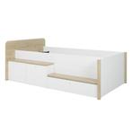 MATIS - Kajuitbed - tienerbed - 90x200cm - hout - eiken wit, Antiek en Kunst, Ophalen of Verzenden