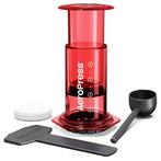 AeroPress Clear Red Coffee Maker (filterkoffiemachine), Witgoed en Apparatuur, Koffiezetapparaten, Afneembaar waterreservoir, Nieuw