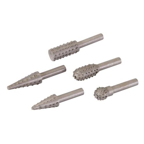 Silverline Boorrasp set - 6 mm schacht - voor hout, plast..., Doe-het-zelf en Verbouw, Gereedschap | Slijpmachines, Nieuw, Ophalen of Verzenden