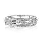 Armband - 18 karaat Witgoud - 4.55ct. tw. Diamant, Sieraden, Tassen en Uiterlijk, Nieuw