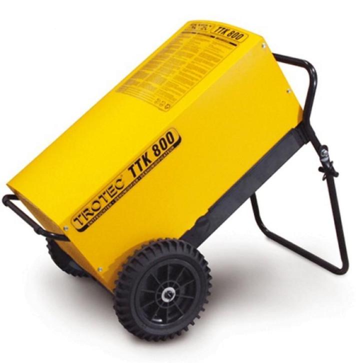 Te huur Bouwdroger 150L, Trotec TTK 800/ Dryfast DF800, Doe-het-zelf en Verbouw, Ventilatie en Afzuiging, Zo goed als nieuw, Ophalen