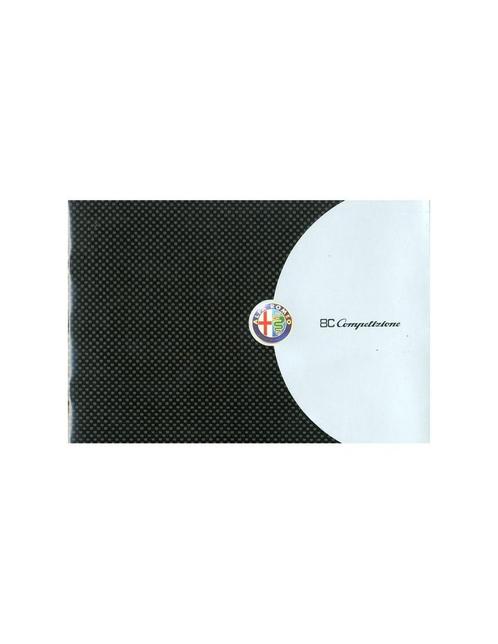 2008 ALFA ROMEO 8C COMPETIZIONE PERSMAP ENGELS, Boeken, Auto's | Folders en Tijdschriften, Alfa Romeo