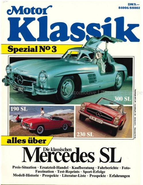 MOTOR KLASSIK SPEZIAL No3, ALLES ÜBER DIE KLASSISCHEN, Boeken, Auto's | Boeken