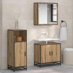 vidaXL Badkamer Kast artisanaal eikenkleurig 35 x 37,5 x 100, Huis en Inrichting, Verzenden, Nieuw