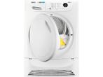 Zanussi ZDC8245NW - Condensdroger - Startuitstel - 8 kg, Witgoed en Apparatuur, Wasdrogers, Verzenden, Zo goed als nieuw