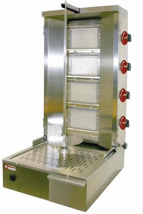 Gas Kebab grill 55 kg HorecaTraders, Zakelijke goederen, Horeca | Keukenapparatuur, Verzenden