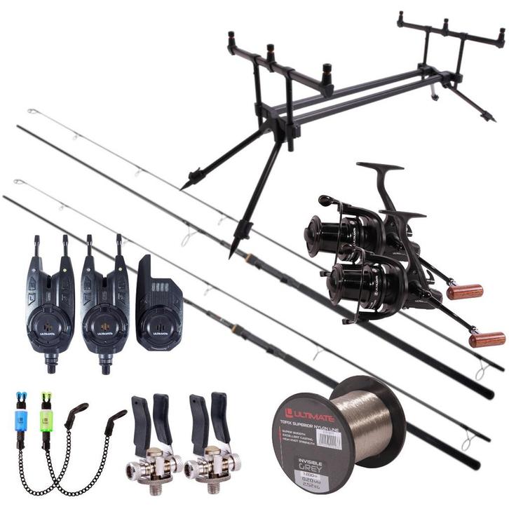 Ultimate Bionic High End Carp Set 12ft Extender EVA Handvat, Watersport en Boten, Hengelsport | Algemeen, Nieuw, Verzenden