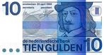 Bankbiljet 10 gulden 1968 Frans Hals Dubbele Ovaal UNC, Postzegels en Munten, Bankbiljetten | Nederland, Verzenden