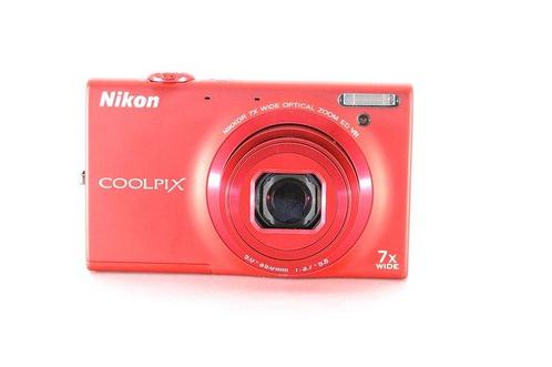 Nikon S6100 Digitale camera, Audio, Tv en Foto, Fotocamera's Digitaal