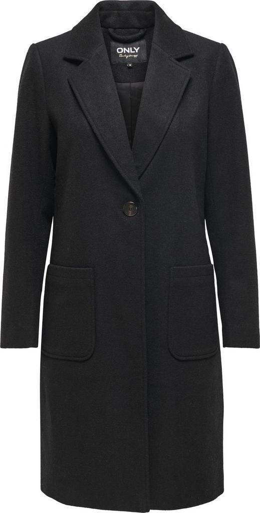 Only - Maat XS - ONLOLIVIA-ASTRID WOOL COAT OTW - Zwart -, Kleding | Dames, Jassen | Winter, Verzenden