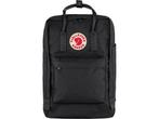 Fjällräven Kånken Laptop 17 Unisex Rugzak - Black, Verzenden, Zo goed als nieuw