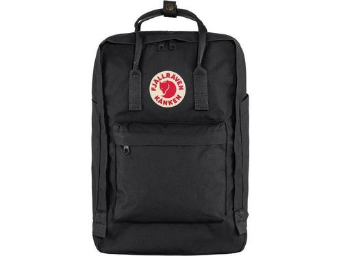 Fjällräven Kånken Laptop 17 Unisex Rugzak - Black, Huis en Inrichting, Woonaccessoires | Overige, Zo goed als nieuw, Verzenden
