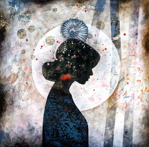 Andreia Cismasiu - The Shell, Antiek en Kunst, Kunst | Schilderijen | Modern