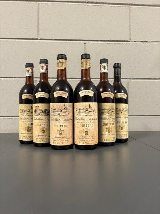 1973 x2, 1978, 1979 x2 & 1983 Inferno - Rainoldi -, Verzamelen, Wijnen