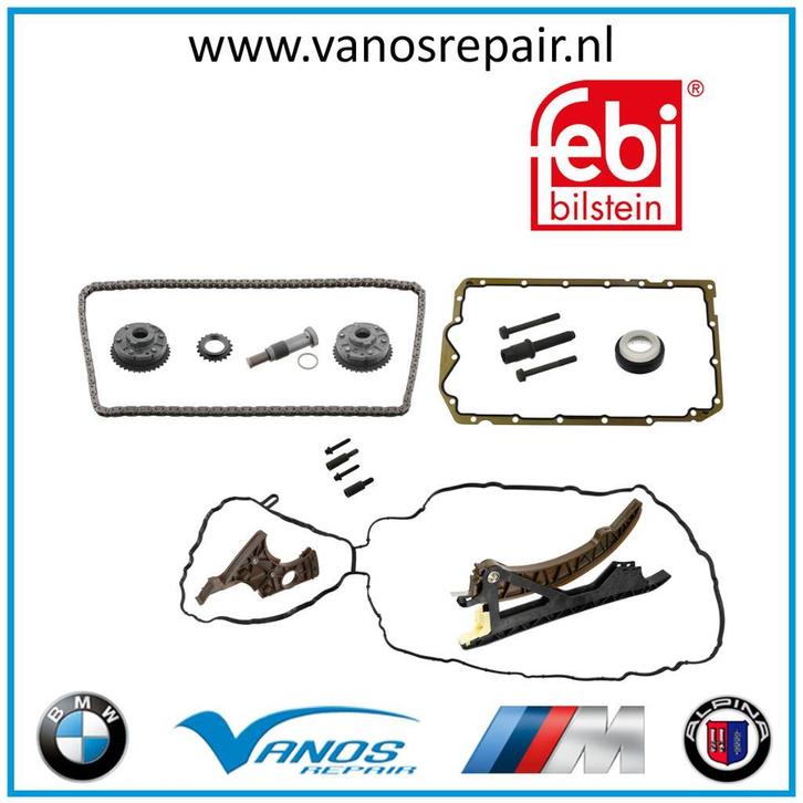 BMW distributie ketting set 47590 met VANOS N43B16 N43B20, Auto-onderdelen, Motor en Toebehoren, Nieuw, BMW, Ophalen of Verzenden