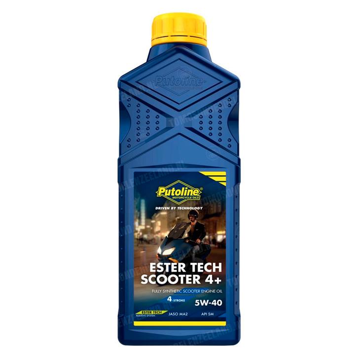 4-takt olie 5W40 Scooterolie ester tech 1 liter (vol synt..., Fietsen en Brommers, Brommeronderdelen | Algemeen, Nieuw, Ophalen of Verzenden