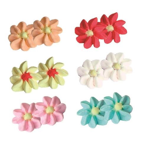 Suikerbloemen Assortiment Ø20mm 30 stuks, Hobby en Vrije tijd, Taarten en Cupcakes maken, Nieuw, Verzenden
