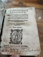 Aristote - Aristotelis stagiritae - 1608, Antiek en Kunst, Antiek | Boeken en Bijbels