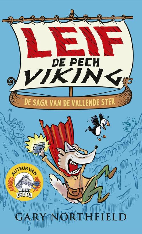 Leif de pechviking 1 - De saga van de vallende ster, Boeken, Kinderboeken | Kleuters, Nieuw, Verzenden