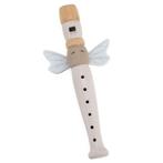 Houten fluit in nougatkleur – ideaal voor eerste muzikale., Ophalen of Verzenden, Nieuw