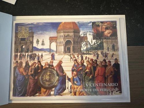 Vaticaan. 2 Euro 2023 Perugino - Busta Filatelico, Postzegels en Munten, Munten | Europa | Euromunten