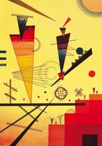 Kunstdruk Wassily Kandinsky - Struttura allegra 70x100cm, Huis en Inrichting, Verzenden, Nieuw