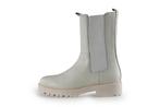 Nelson Chelsea boots in maat 40 Wit | 10% korting, Kleding | Dames, Schoenen, Verzenden, Wit, Overige typen, Zo goed als nieuw