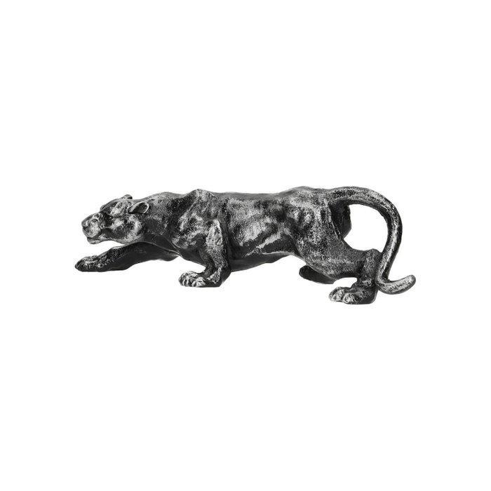Beeldje - Crawling panther - IJzer, Antiek en Kunst, Curiosa en Brocante