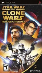 Star Wars The Clone Wars Republic Heroes-Amerikaans (PSP), Ophalen of Verzenden, Zo goed als nieuw