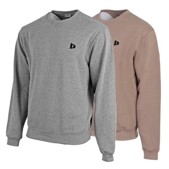 Donnay Donnay Heren - 2-Pack - Fleece Crew Sweater Dean -, Kleding | Heren, Truien en Vesten, Nieuw, Verzenden