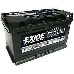 Exide Start Stop EFB accu 12V 80Ah  315x175x190, Auto-onderdelen, Accu's en Toebehoren, Verzenden