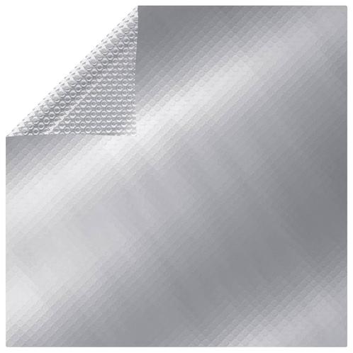 vidaXL Zwembadhoes 260x160 cm PE zilverkleurig, Tuin en Terras, Zwembad-toebehoren, Nieuw, Verzenden