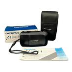 Olympus MJU I 35mm Zoom Point and Shoot Film Camera (In doos, Zo goed als nieuw, Verzenden