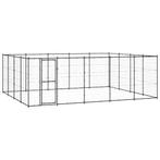 vidaXL Hondenkennel 24,2 m² staal, Verzenden, Nieuw