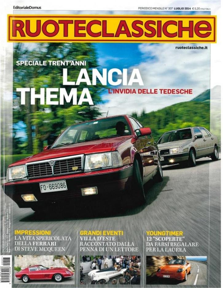 2014 RUOTECLASSICHE MAGAZINE 307 ITALIAANS, Boeken, Auto's | Folders en Tijdschriften