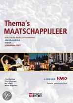 Themas maatschappijleer havo lesboek 9789076853673, Boeken, Studieboeken en Cursussen, Zo goed als nieuw, Verzenden