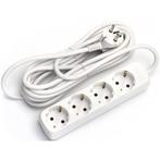 Stekkerdoos - Verlengsnoer - Aigi Synci - 3680W - 4, Doe-het-zelf en Verbouw, Elektra en Kabels, Ophalen of Verzenden, Nieuw