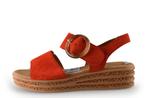 Gabor Sandalen in maat 42½ Rood | 20% korting, Kleding | Dames, Verzenden, Gabor, Sandalen of Muiltjes, Zo goed als nieuw