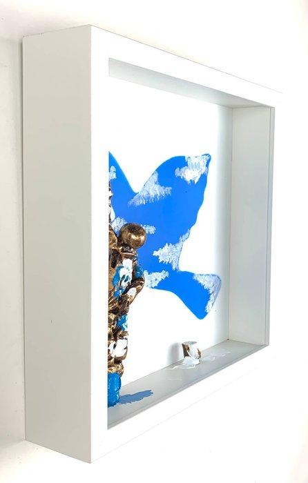 Bernard Saint-Maxent - Magritte tribute, Antiek en Kunst, Kunst | Schilderijen | Modern
