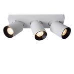 Lucide NIGEL - Plafondspot LED Dim to warm GU10 3x5W, Verzenden, Nieuw, Trendy verlichting