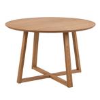 *WOONWINKEL* Ronde Tafel Van Eiken Fineer, Huis en Inrichting, Tafels | Eettafels, Verzenden, Nieuw