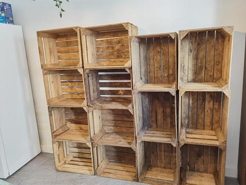 Oude Fruitkisten 21 stuks - 169€ en levering gratis!, Huis en Inrichting, Woonaccessoires | Kisten, Minder dan 50 cm, Zo goed als nieuw