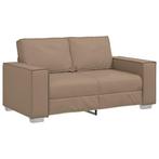 Loveseat Bank Kunstleer Cappuccino | Tweedekansje | Comfo..., Huis en Inrichting, Eenpersoons, Nieuw, 75 tot 100 cm, Ophalen of Verzenden