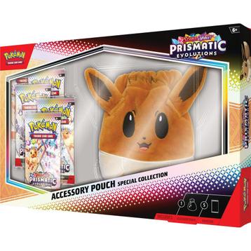 Pokemon Prismatic Evolutions Accessory Pouch beschikbaar voor biedingen