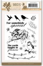 Clear Stamps - Jeanines Art - Birds and Flowers, Hobby en Vrije tijd, Nieuw